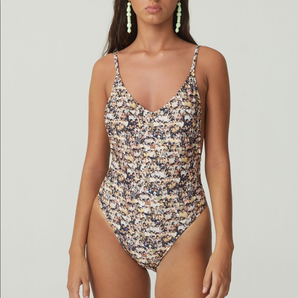 Paloma Wool lazzaro one piece swimsuit sz L